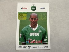 Carte joueur ASSE José Aloisio de la saison 1999/2000 99 AS St Etienne foot