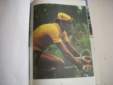 CYCLISME COUPURE LIVRE MV135 Luis OCANA MAILLOT JAUNE CASQUETTE JAUNE BIC