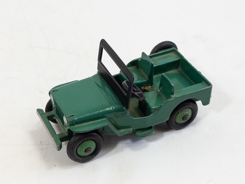 Dinky toys jeep deep green - dinky,