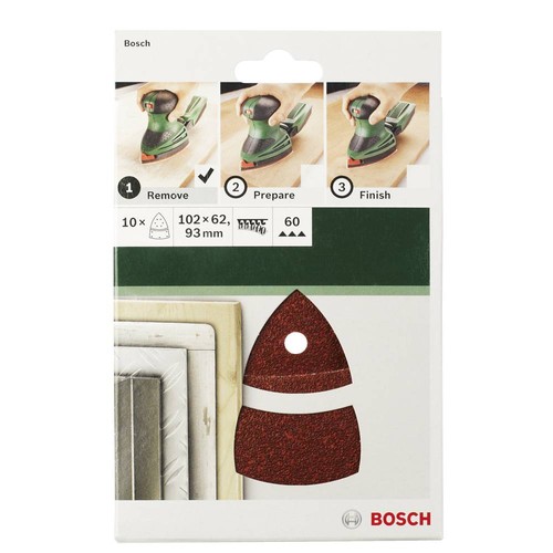Feuille abrasive pour - , ponceuse