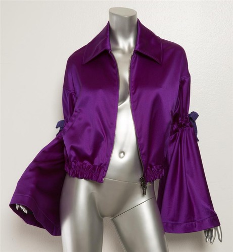Perla purple silk - purple,