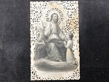 Knife & Pious Image & Prayer &