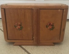ancien meuble buffet pour poupée artisanal année 1950