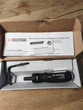 Tournevis monosens, sens de serrage dynamométrique à droite 0,5 à 2,5 Nm vernier