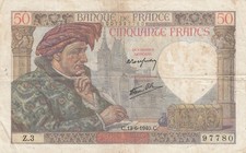 50 Francs Jacques Coeur -