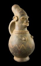 Jarre Mangbetu 26 cm - Vase en
