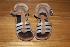 Chaussure sandale cuir fille - sandale,