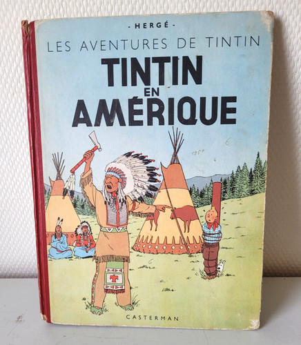 Tintin amérique édition - tintin, en