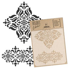 Pochoir de peinture // craft & scrapbooking // MANDALA ORNEMENT