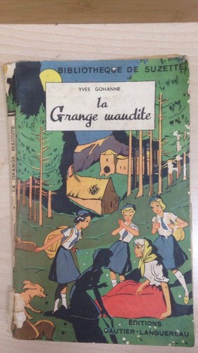 Livre grange maudite - la, par