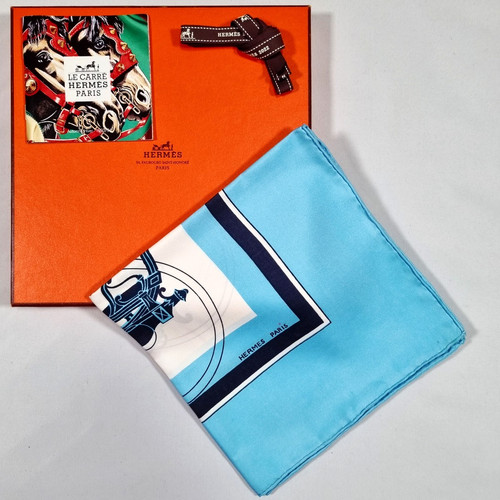 Rare vintage foulard soie - vintage,