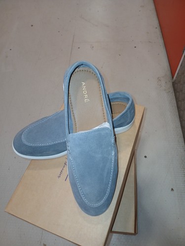 André mocassins homme bleu - mocassins,