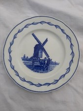 porcelaine d'arras-caudron grand plat rond (moulin de saint nicolas)