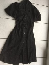 Robe Crea Concept laine mélangée gris noir taille 40