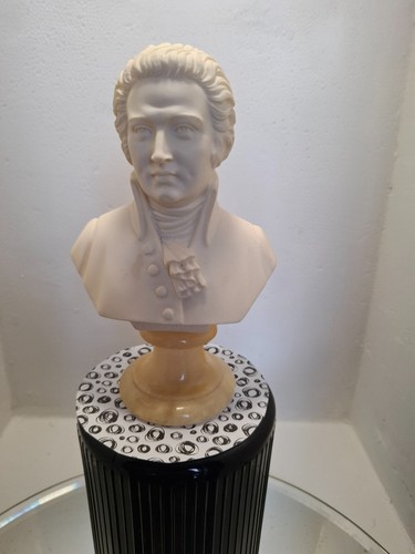 Buste mozart signé - de,