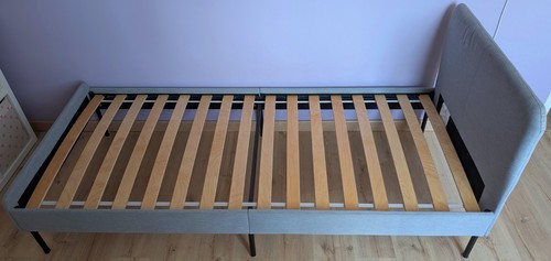 Lit ikea 90x200 slattum - lit,
