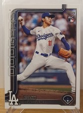 2025 Topps Series 2 Roki Sasaki Rookie #558 Los Angeles Dodgers RC