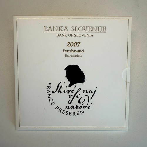 Coffret slovénie 2007 9 - coffret,