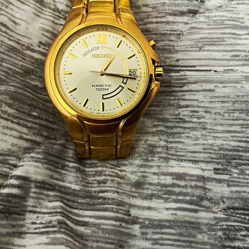 Seiko kinetic quartz 100m - kinetic,