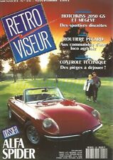 RETROVISEUR N°39 DOSSIER : ALFA SPIDER / ROUTIERE PECARD / HOTCHKISS 2050 GS