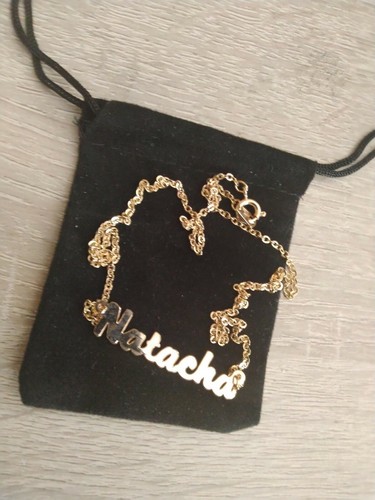 Collier ras cou prénom - collier,