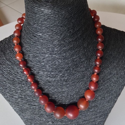 Beau collier perles boule - beau,