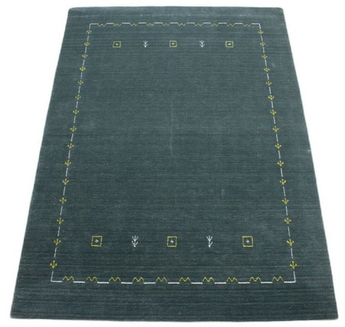 Gris vert tapis - tapis, laine