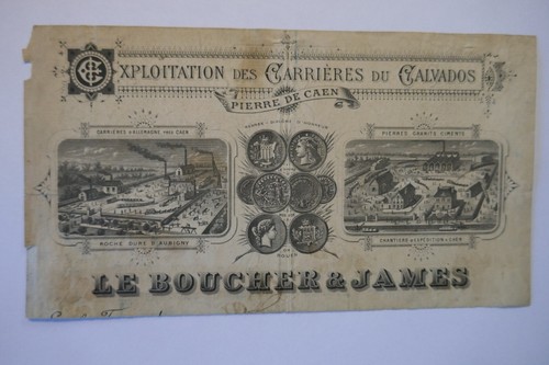Publicité ancienne facture