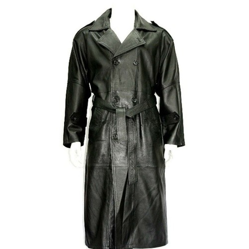 Manteau long cuir agneau - manteau, d'agneau