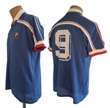 Taille L maillot equipe de france FFF ancien vintage adidas ventex 1986
