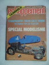 ECHAPPEMENT N°147 01/1981 R5 ALPINE 104 ZS GOLF GTI SPECIAL MODELISME FIAT RITMO