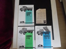 Lot de 3 feuillet publicitaire