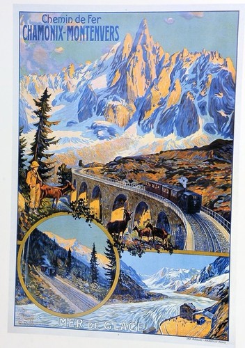 Affiche poster alpes jura - affiche,