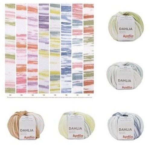 Katia laine dahlia 50g viscose - katia,
