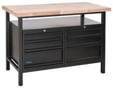 Etabli P 1200 SS - Black Line - 120 x 65 cm - 6 tiroirs Güde G40839