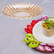 Assiette de fruits ronde pour