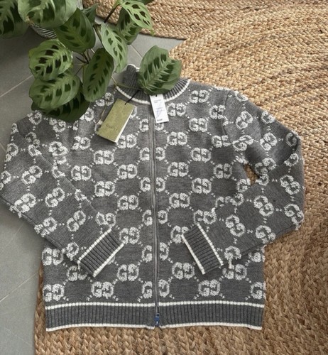 Gucci pull zippé laine maille - zippé,