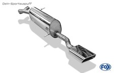 FOX Inox Échappement Sport