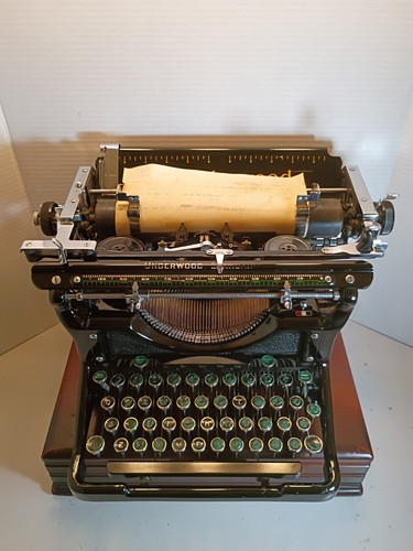 Vtg 1937 underwood 5 - 1937,