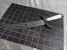 Sabre à Champagne 44 cm Thiers France en laiton et ivoirine