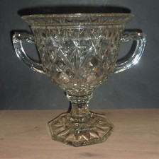 Coupe vase cristal moulé - vase, en