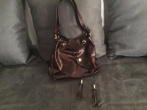 Sac main lancel marron - à,