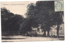 surgères , abreuvoir et rue