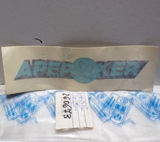 Plaque Écusson "APE POKER" Pour Piaggio APE POKER (260673)