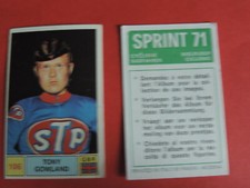 N 106 TONY GOWLAND  PANINI SPRINT 71 CYCLISME RADFAHREN WIELRIJDER CICLISMO
