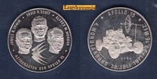 Médaille Apollo 15 Irwin Scott Worden Argent 999 %