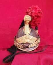 Rare et beau casque d'officier Dragon 1872 1er modèle