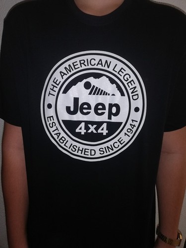 Shirt noir jeep - t,
