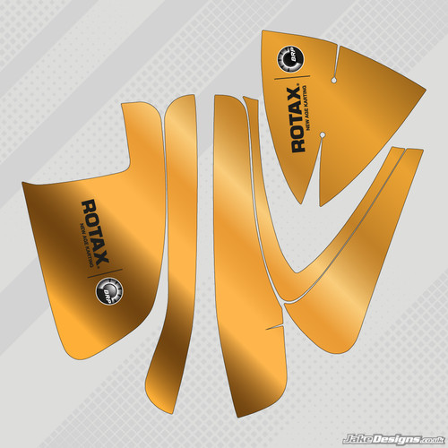 Gold chrome style dd2 - gold, airbox