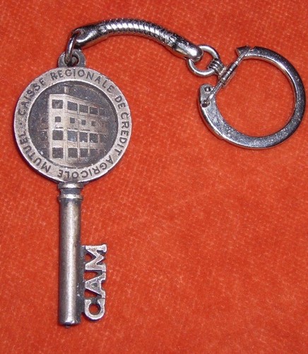 Porte clés key ring - ring, caisse
